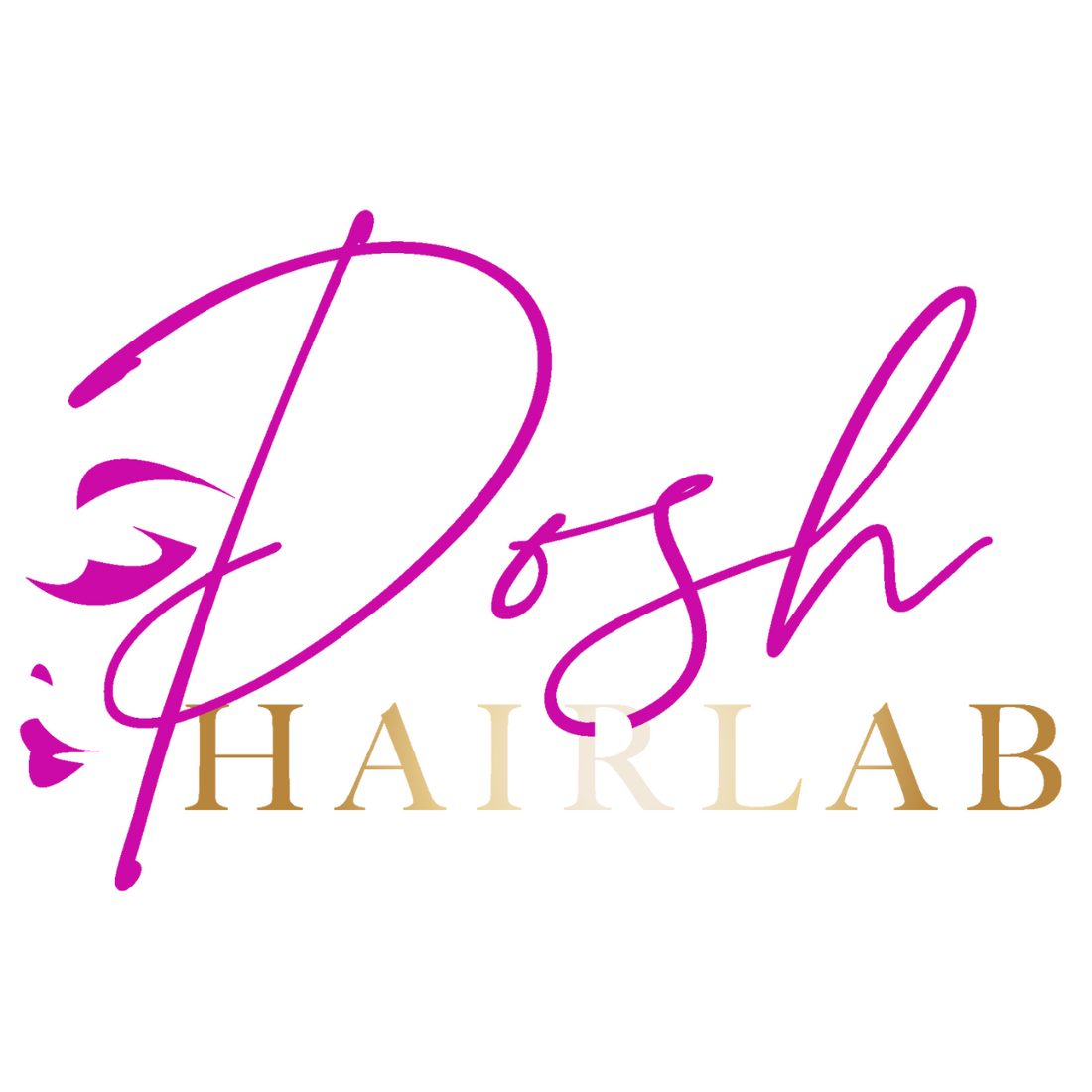 posh hair lounge logo